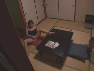 Japanese woman's private moment caught on spy cam