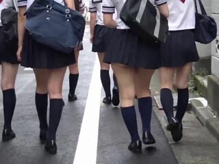 Japanese Schoolgirl in Naughty Knicker Playtime - Get Ready for an Exciting Ride!